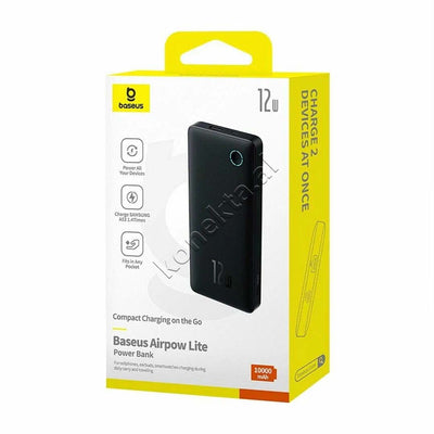 Bateri e Jashtme 10'000mAh 12W Baseus