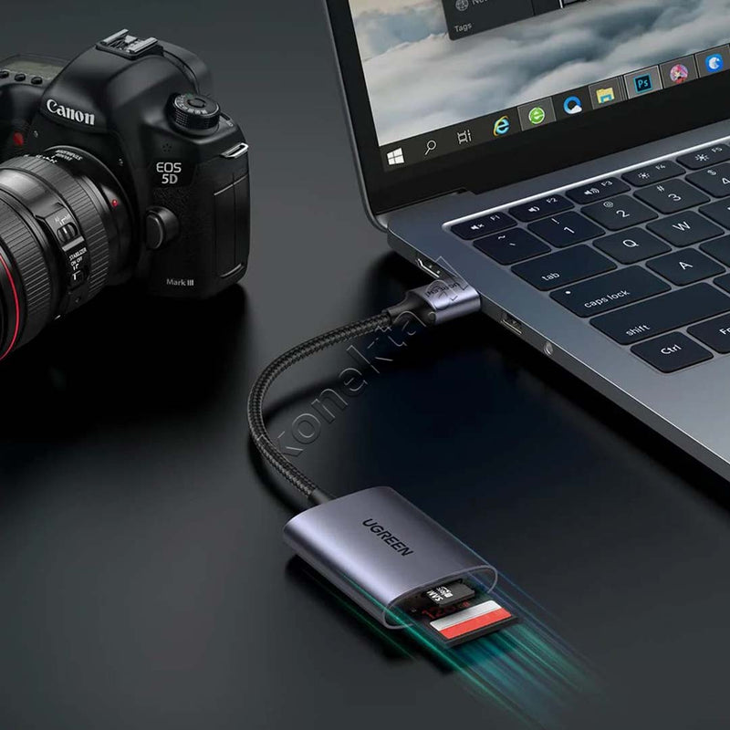 Lexues Kartash Ugreen Me Porte USB 3.0 Per Karta SD/ TF