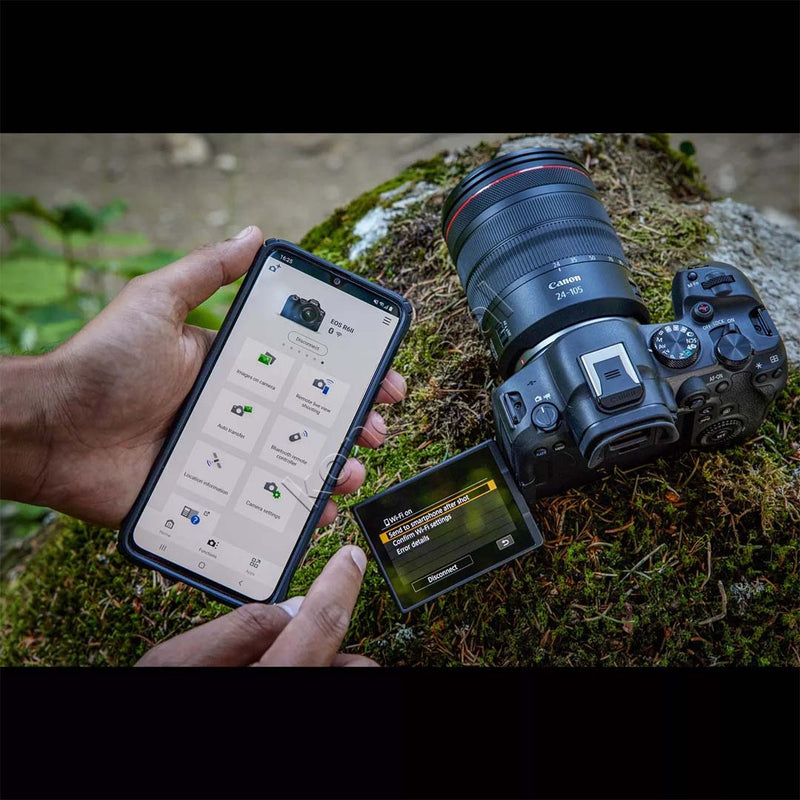 Kamera Digjitale Profesionale Canon R6II Me Lente 24-105STM