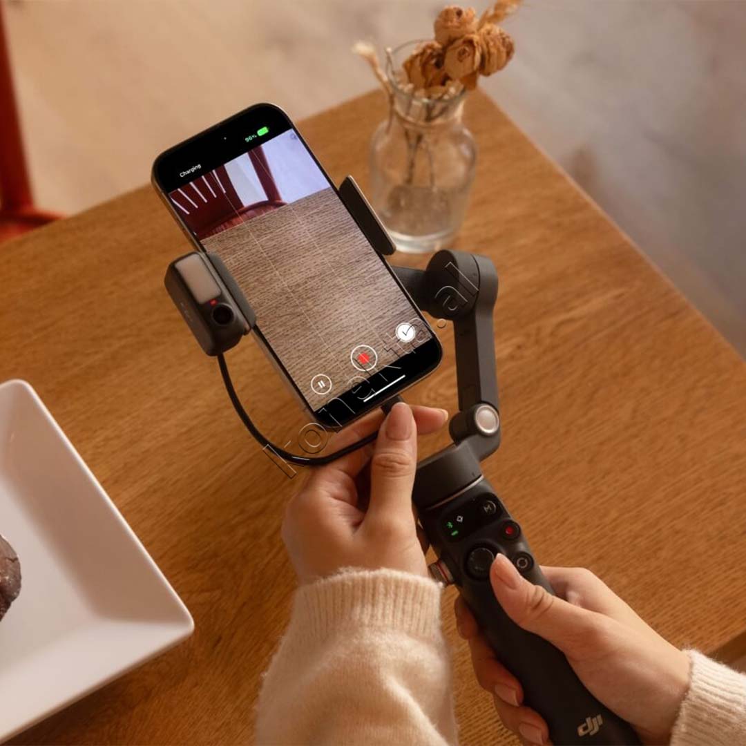 Stabilizues Telefoni Gimbal DJI Osmo Mobile 8 Me 3 Akse