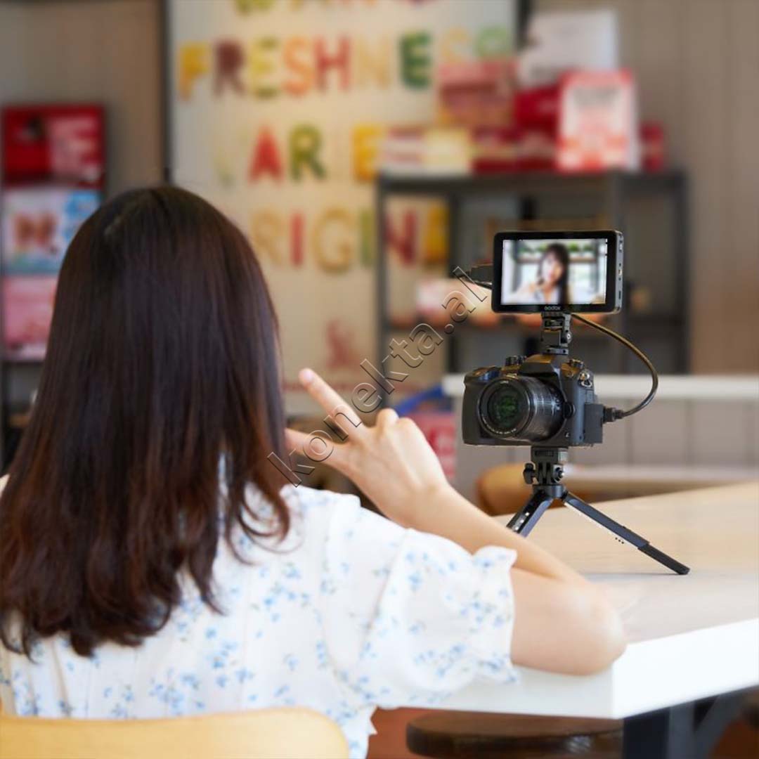 Monitor Per Kamera 4K HDMI Me Ekran 5.5" Godox GM6S