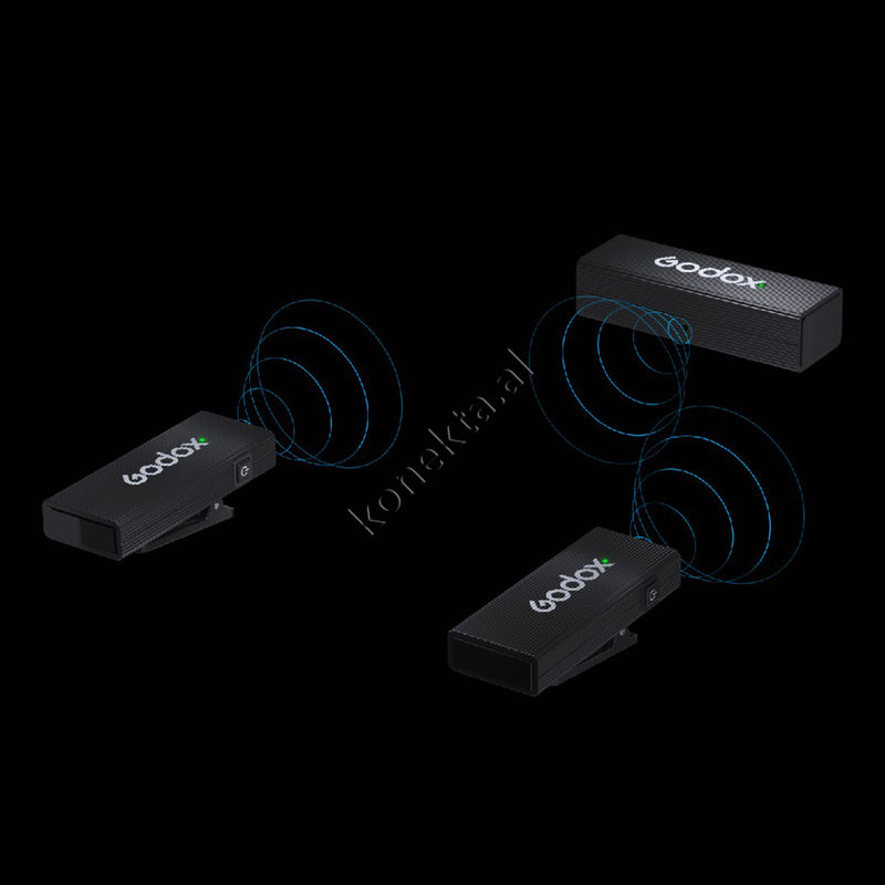 Mikrofon Wireless 2 Ne 1 Godox Me Type-C & Lightning