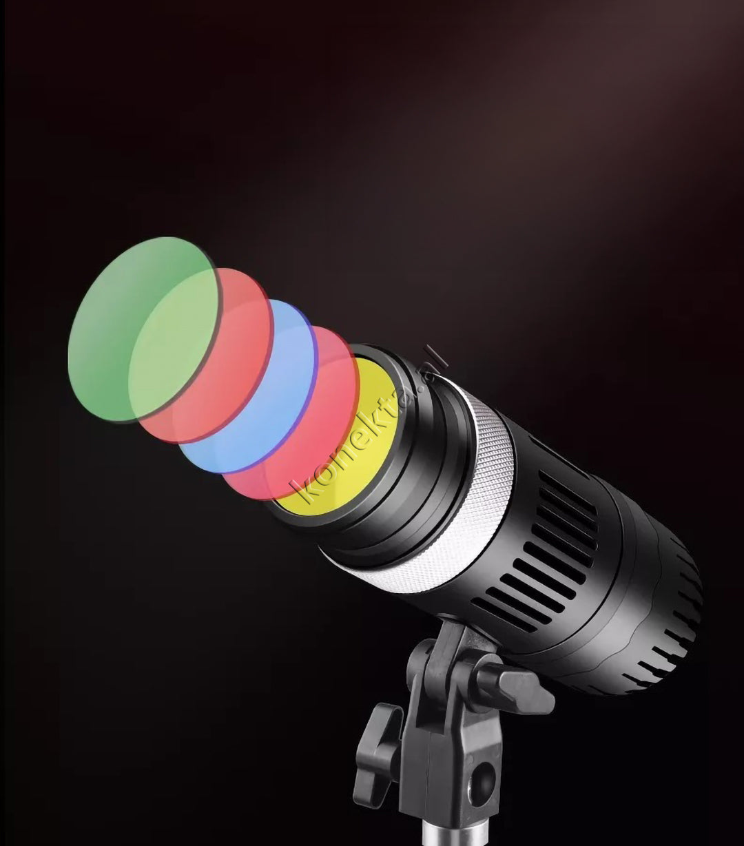 Drite LED Me Super Ndriçim 50W Per Foto Dhe Video Me Filtra Shumengjyreshe