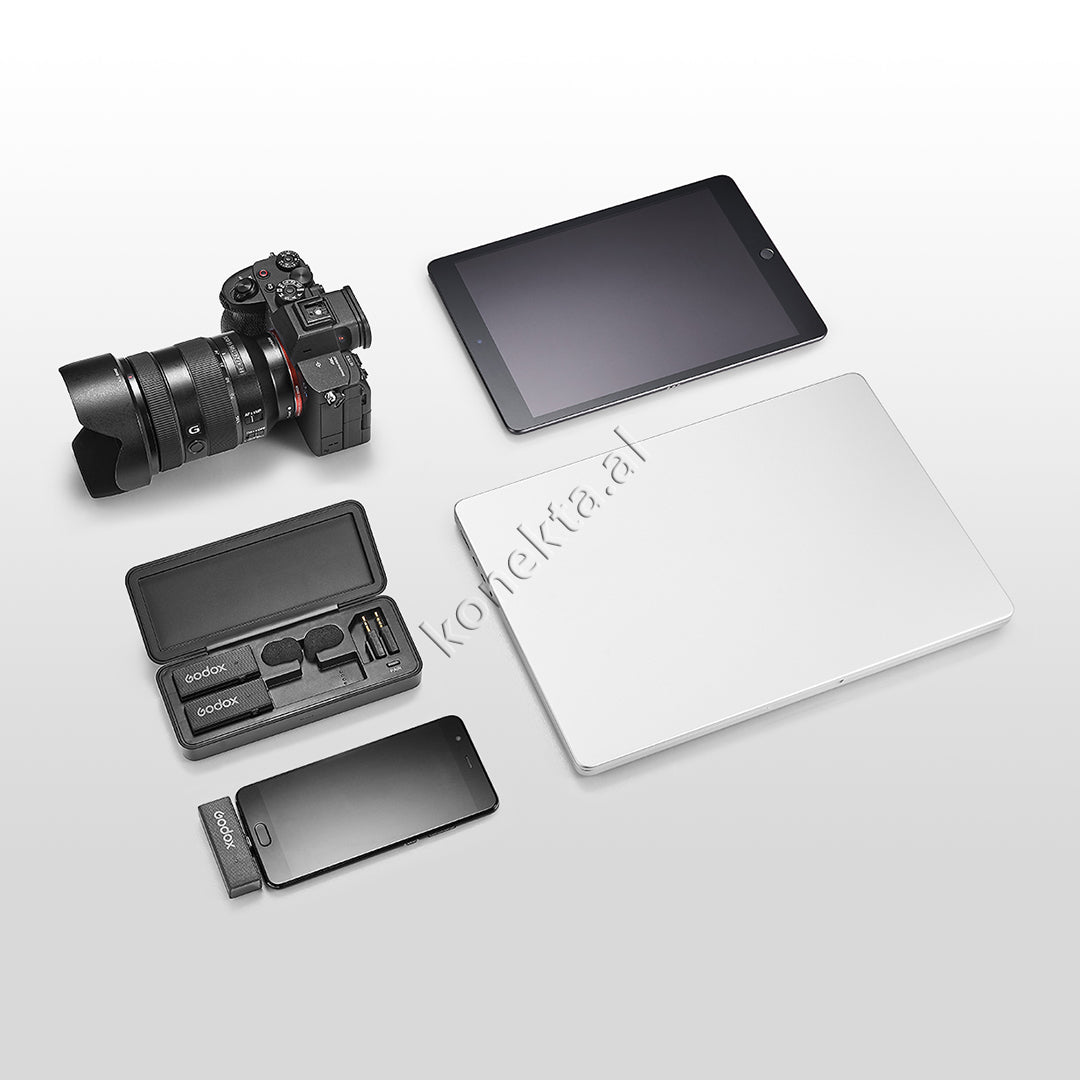Mikrofon Wireless 2 Ne 1 Godox Movelink Mini UC/LT