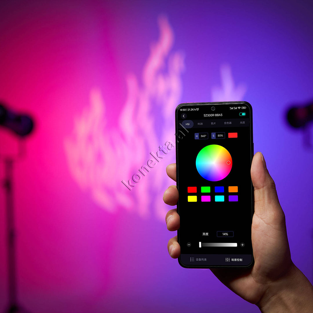 Drite LED Profesionale 300W Me Reflektor Godox SZ300R