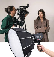 Drite LED ERTURO Me Super Ndriçim Me SoftBox Per Foto Dhe Video Profesionale