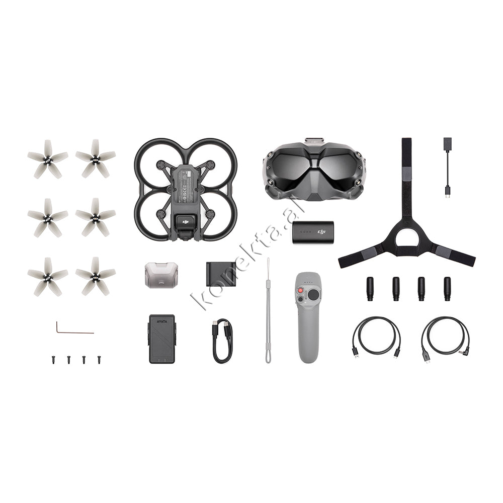 Dron Quadcopter DJI Avata Fly Smart Combo Me Syze FPV Goggles V2