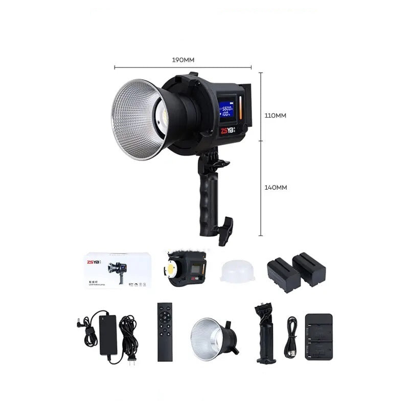 Drite LED ERTURO Me Super Ndriçim Me SoftBox Per Foto Dhe Video Profesionale