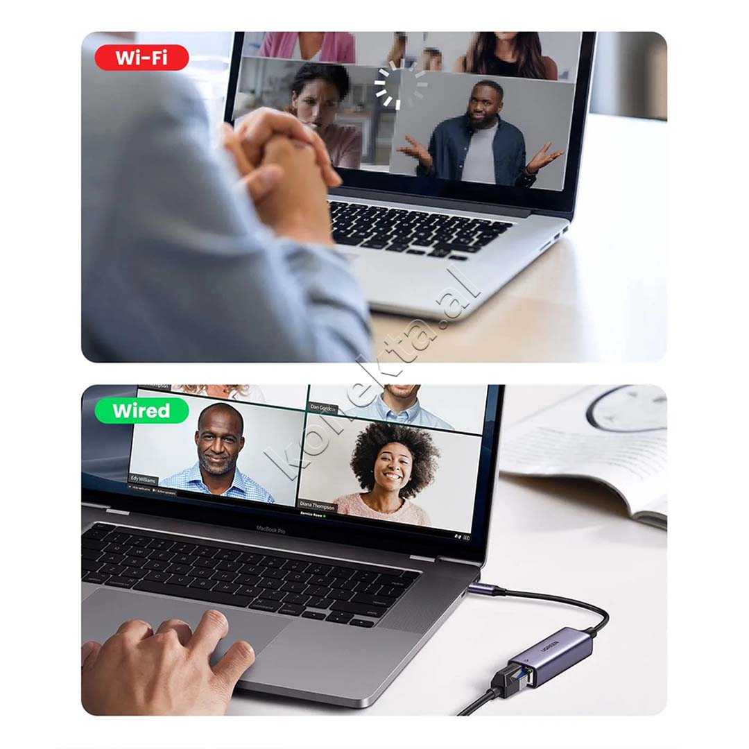 Adaptor Interneti Ugreen Nga USB3.0 / Type-C Ne RJ45 2.5G