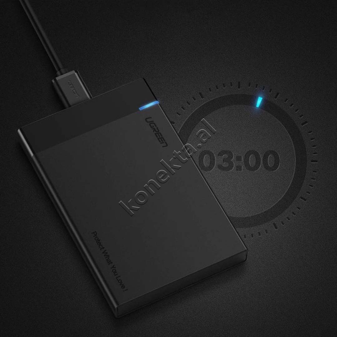 Mbajtese Dhe Lexuese Ugreen Per HDD/SSD 2.5" SATA Me USB 3.2 Gen 1