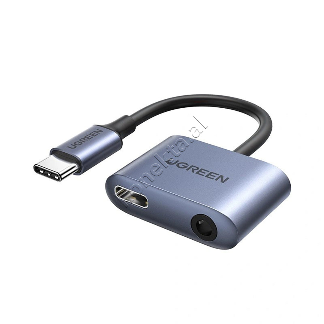 Adaptor Audio USB-C Ne AUX+USB-C Ugreen