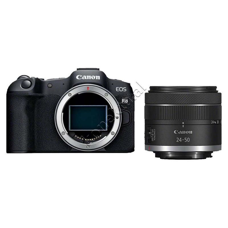 Kamera Digjitale Profesionale Canon R8 Me Lente 24-50mm