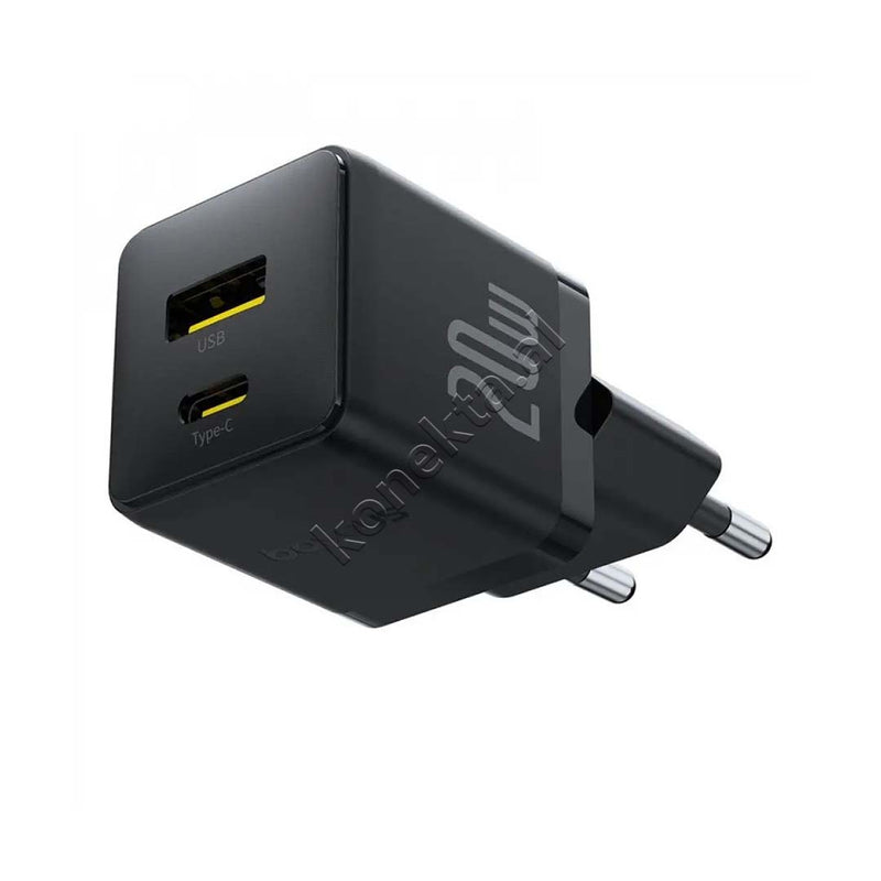 Adaptor Karikimi 20W Baseus Me 2 Porta USB-C Dhe USB-A