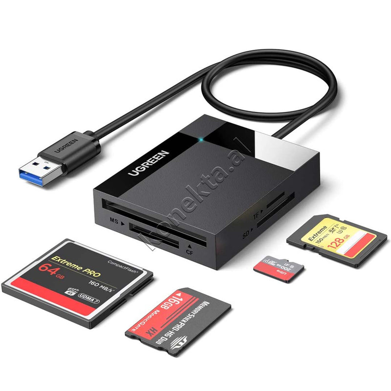 Lexues Kartash Ugreen Me Porte Usb 3.0 Per Karta SD/ TF/ CF/ MS