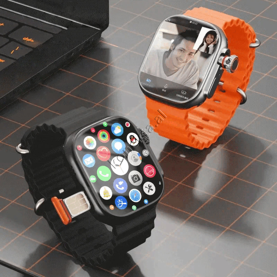 Ore Inteligjente Me Karte SIM 4G & Kamera Ultra