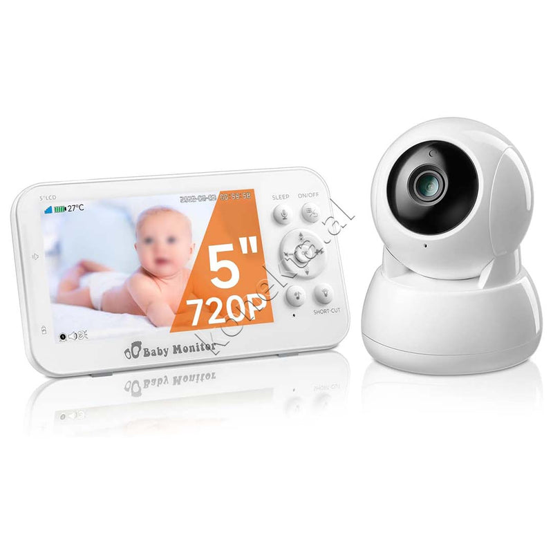 Kamera Per Monitorimin E Foshnjes Me Ekran 5" Dhe Mikrofon Te Integruar