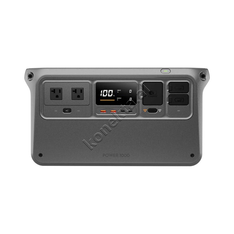 Stacion Karikimi DJI Power 1000W Me 9 Porta Dhe 6 Panele Solare