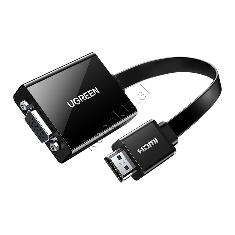 Adaptor Ugreen Nga HDMI (M) Ne VGA (F) 1080P 25cm