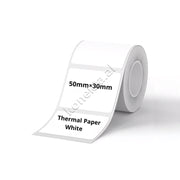 Leter Termike E Bardhe Marklife 50*30mm Per S2