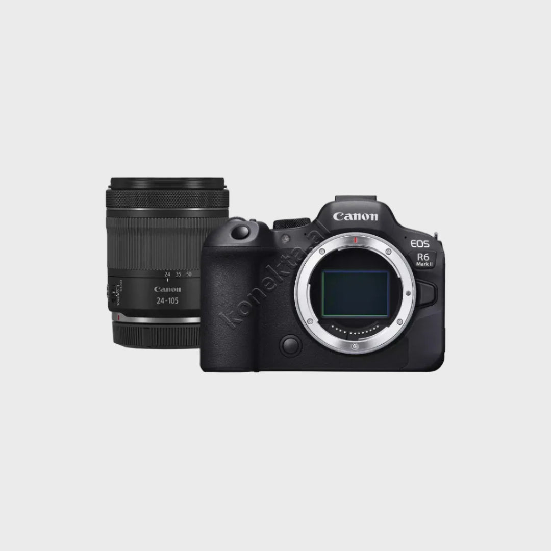 Kamera Digjitale Profesionale Canon R6II Me Lente 24-105STM