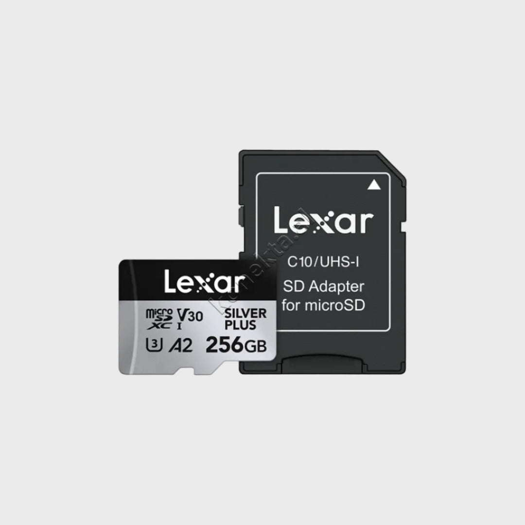 Karte Memorie MicroSDXC Me Adaptor Silver Plus 256GB Lexar