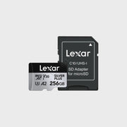Karte Memorie MicroSDXC Me Adaptor Silver Plus 256GB Lexar