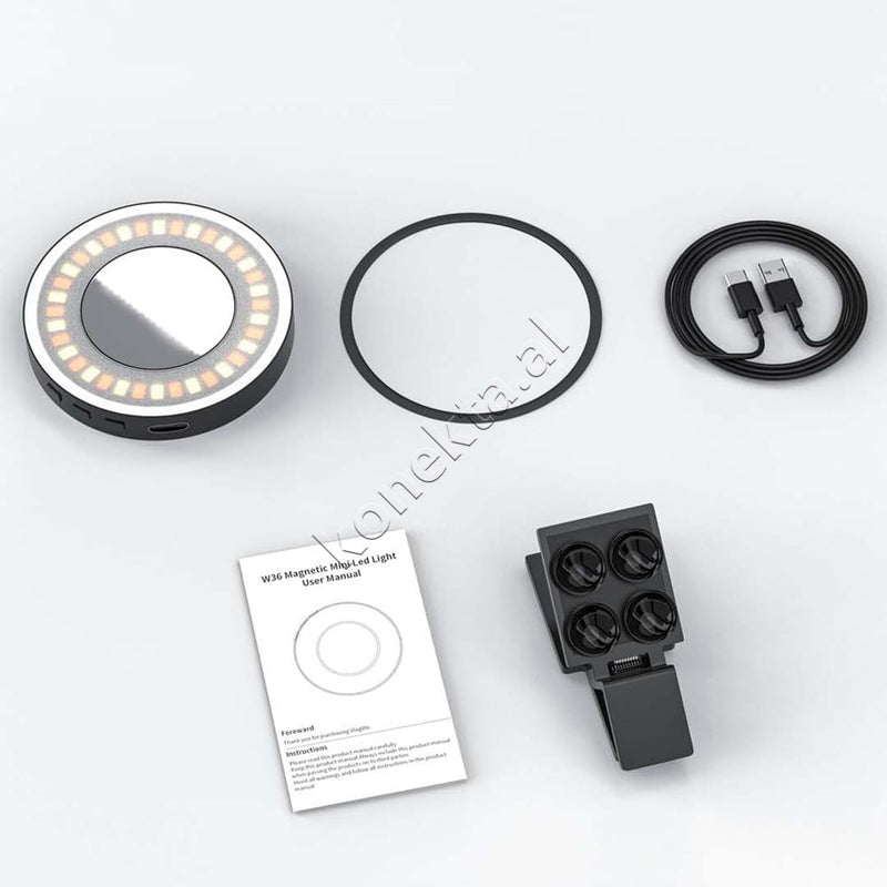 Mini Drite Profesionale Magnetike Bikolor Per Selfie