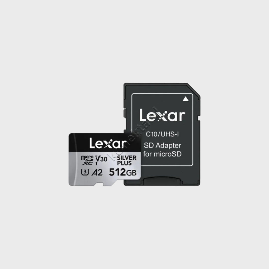 Karte Memorie MicroSDXC Me Adaptor Silver Plus 512GB Lexar