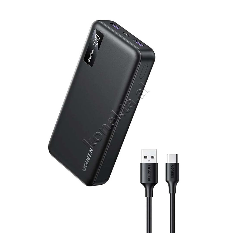 Bateri E Jashtme 20’000mah Me Karikim Dy Drejtimesh Ugreen