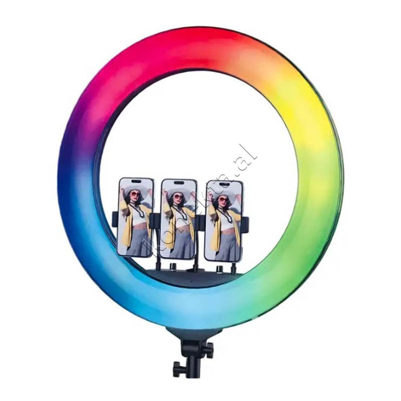 Drite Rrethore Profesionale RGB Ring Light Plokama 56cm