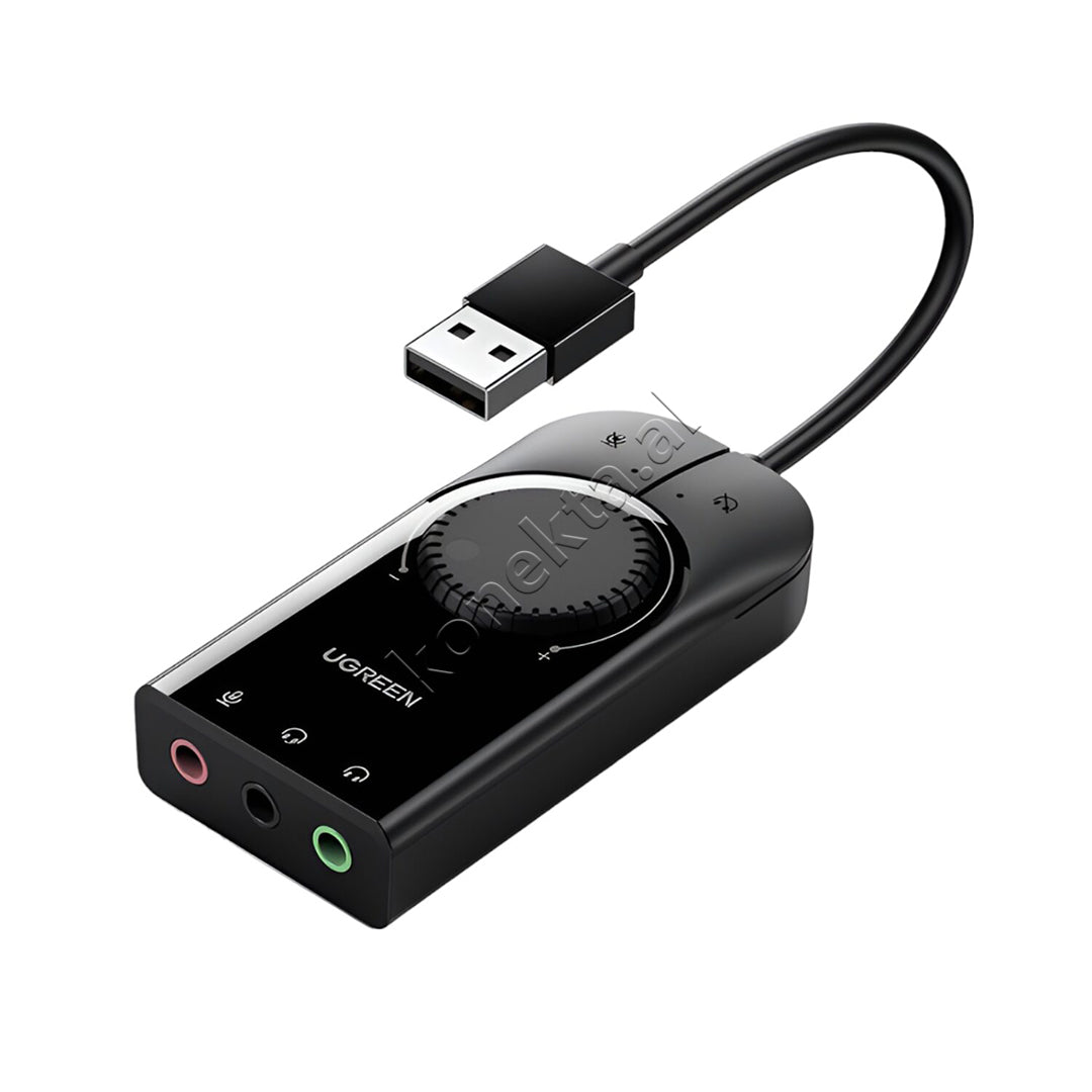 Adaptor Audio USB-A Ne AUX 3.5mm Ugreen 15cm