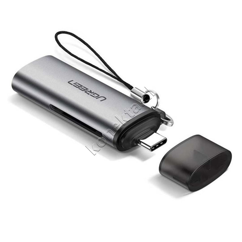 Adaptor Me Porte USB-C  Per Karte TF Dhe SD Ugreen