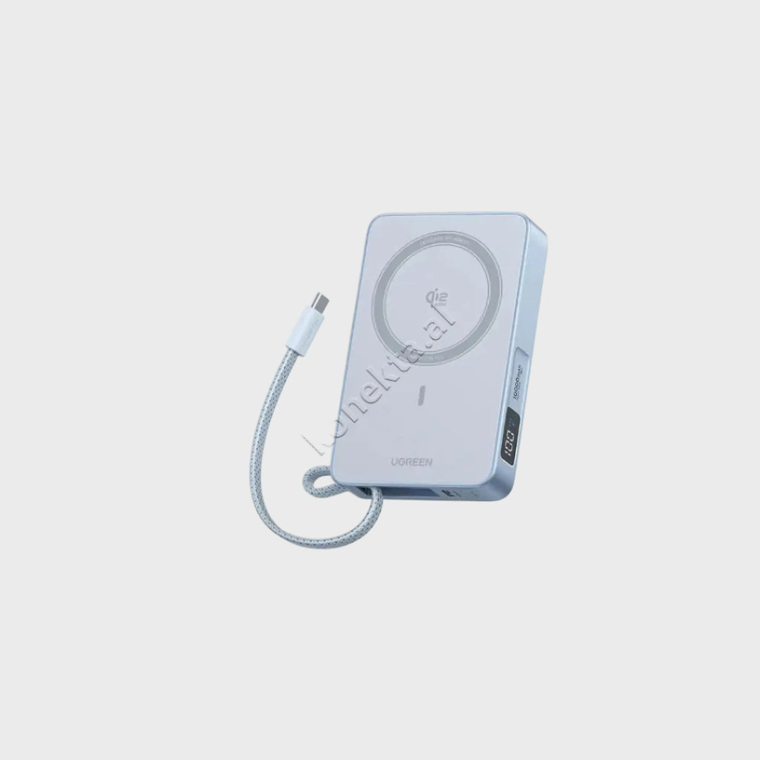 Bateri E Jashtme Magnetike Wireless Qi2 25W 10'000mAh Ugreen