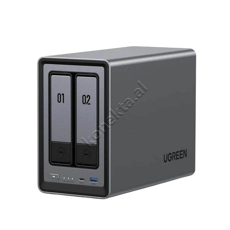 Sistem Nas Ugreen Me 2 Porta Per Ruajtjen Dhe Leximin E HDD-ve