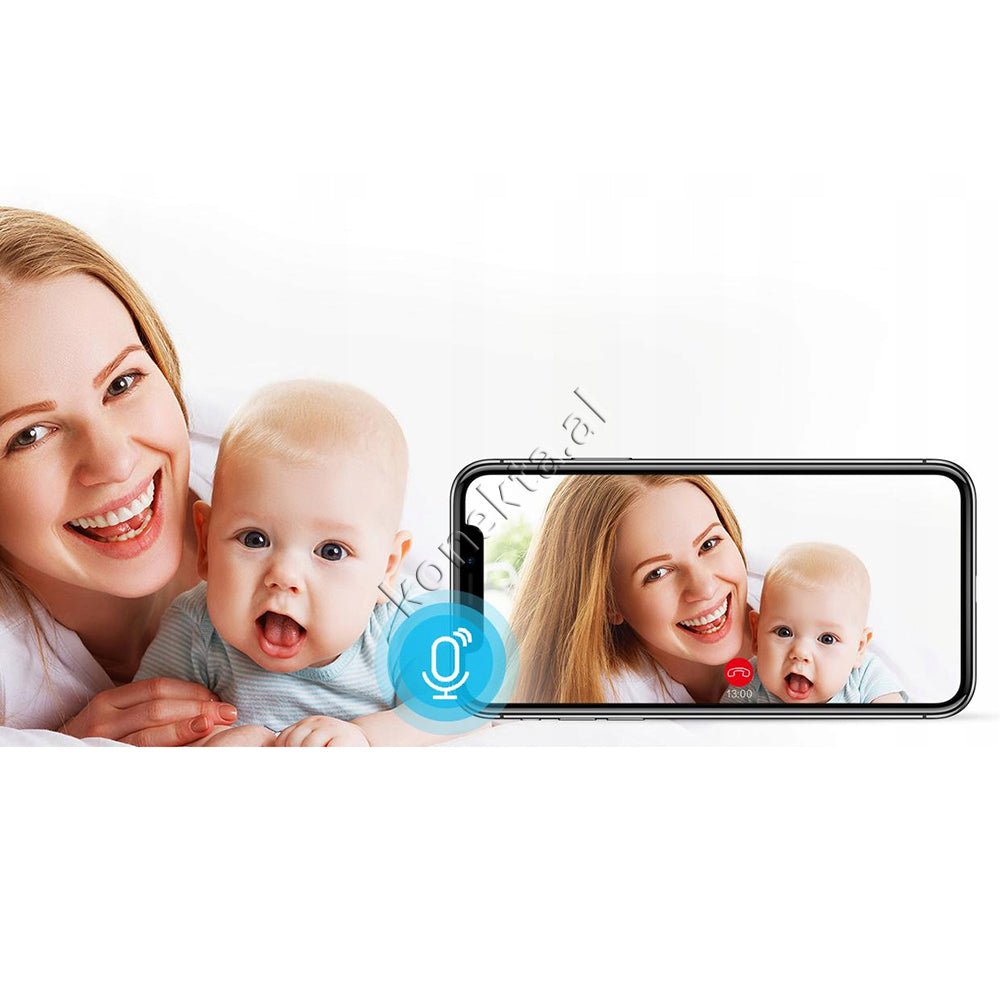 Kamera Multifunksionale Gjithpërfshirëse 360° me Mikrofon të Integruar