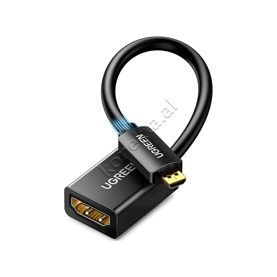 Adaptor Kabell Nga HDMI(M) Ne HDMI (F) Ugreen 22cm