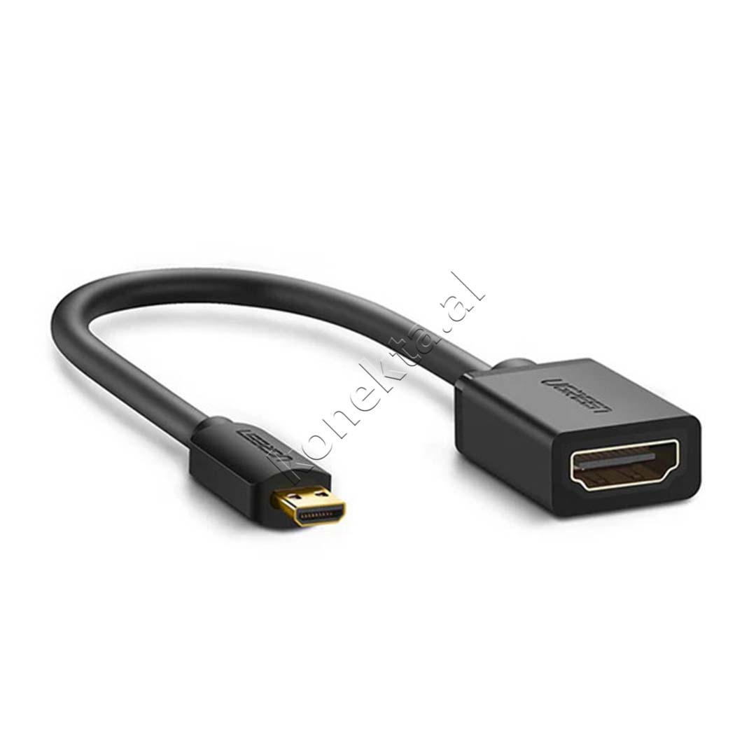 Adaptor Kabell Nga HDMI(M) Ne HDMI (F) Ugreen 22cm