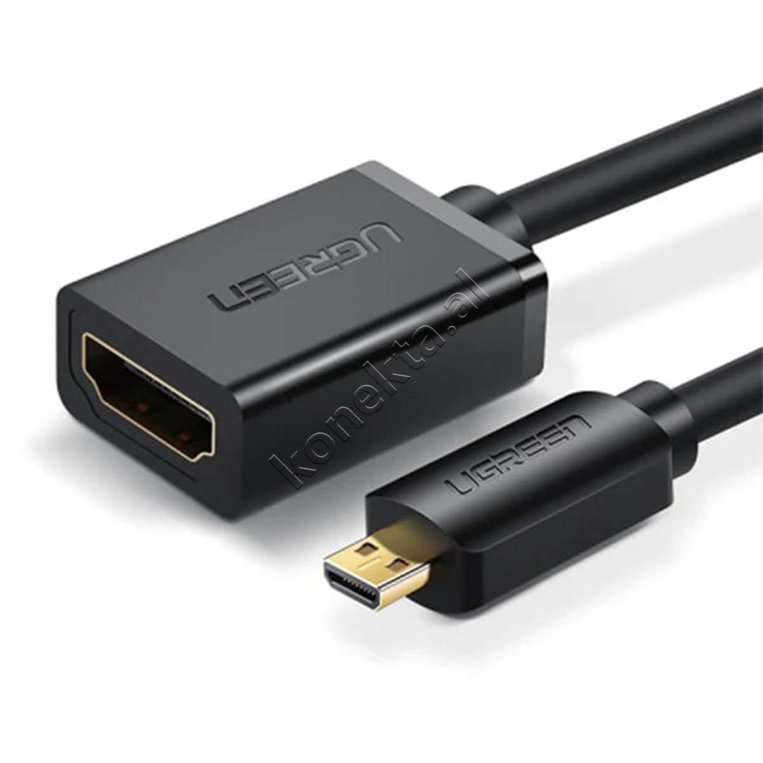 Adaptor Kabell Nga HDMI(M) Ne HDMI (F) Ugreen 22cm