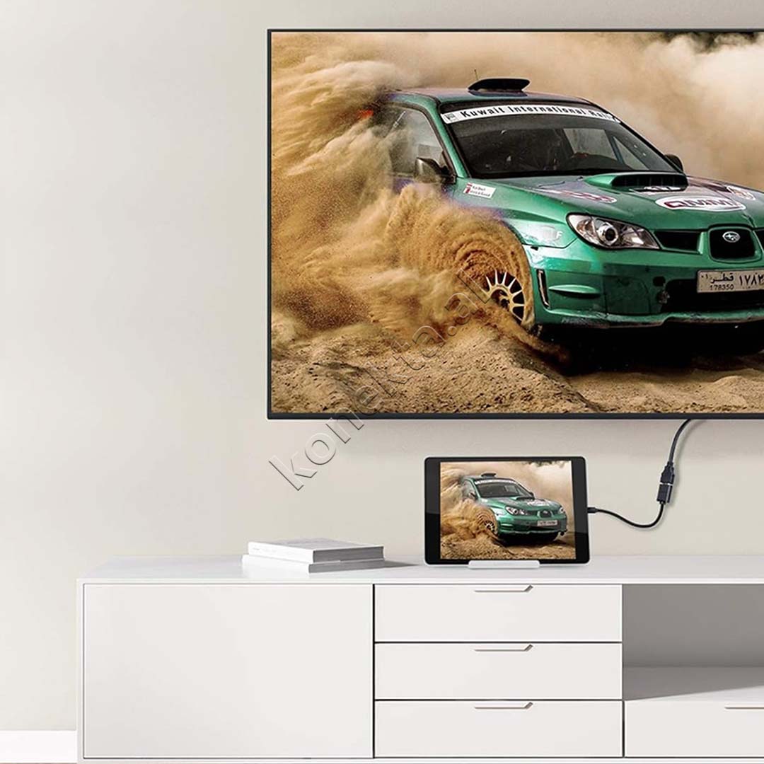 Adaptor Kabell Nga HDMI(M) Ne HDMI (F) Ugreen 22cm