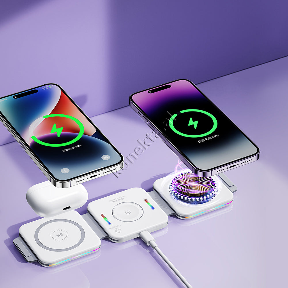 Karikues Inteligjent Wireless 3 Ne 1 me Palosje 22.5W