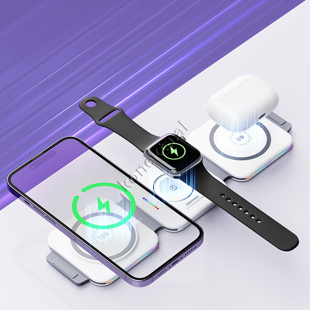 Karikues Inteligjent Wireless 3 Ne 1 me Palosje 22.5W