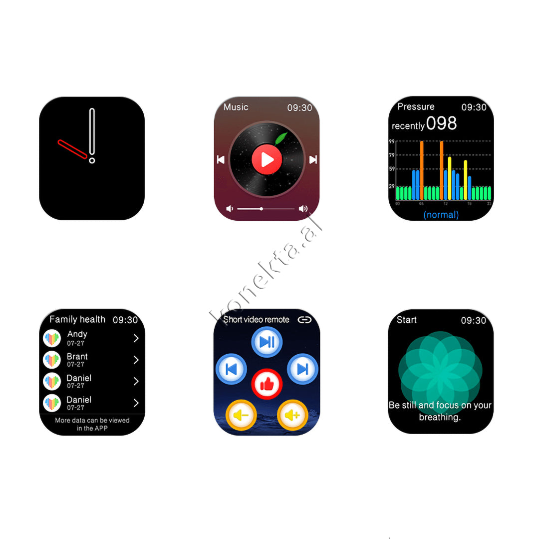 Ore Inteligjente Me Bluetooth GS