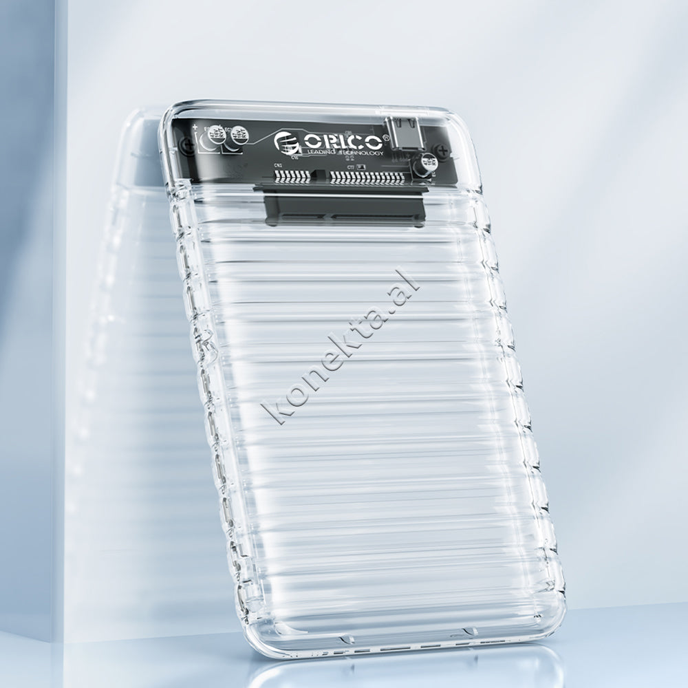 Mbajtese Dhe Lexuese Hard Disk / SSD 2.5" Orico Me Porte Type-C