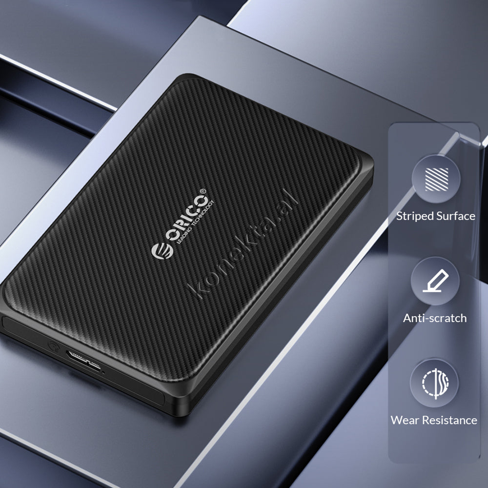 Mbajtese Dhe Lexuese Hard Disk / SSD 2.5" Orico Me Porte Type-C