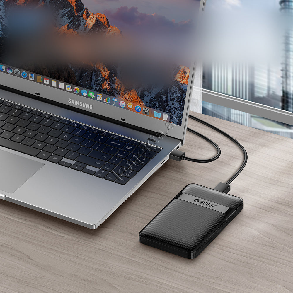Mbajtese Dhe Lexuese Hard Disk / SSD 2.5" Orico Me Porte Type-C