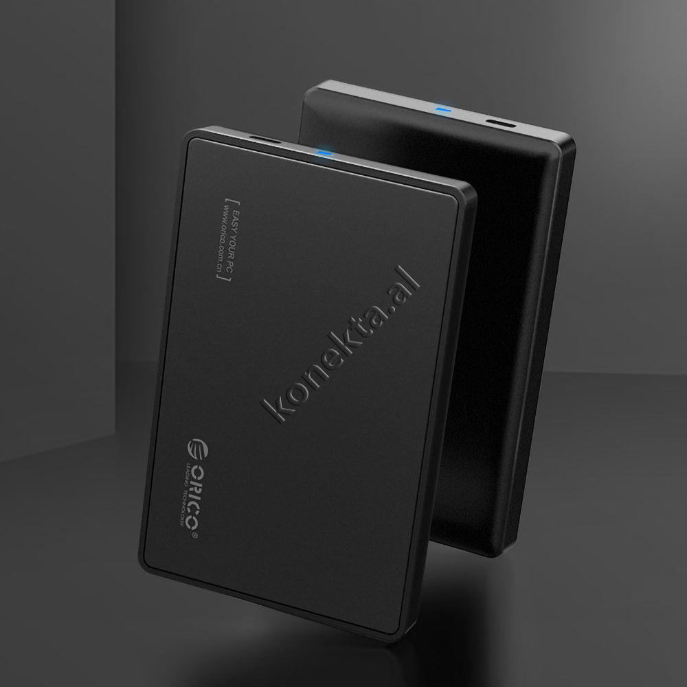 Mbajtese Dhe Lexuese Hard Disk / SSD 2.5" Orico Me Porte Type-C