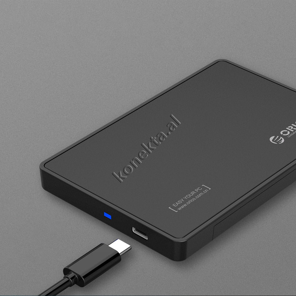 Mbajtese Dhe Lexuese Hard Disk / SSD 2.5" Orico Me Porte Type-C