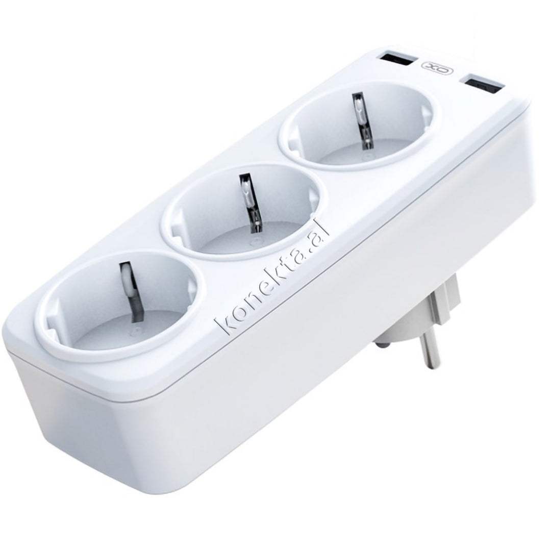 Multiprize 3 Vendeshe Me 2 Porta USB