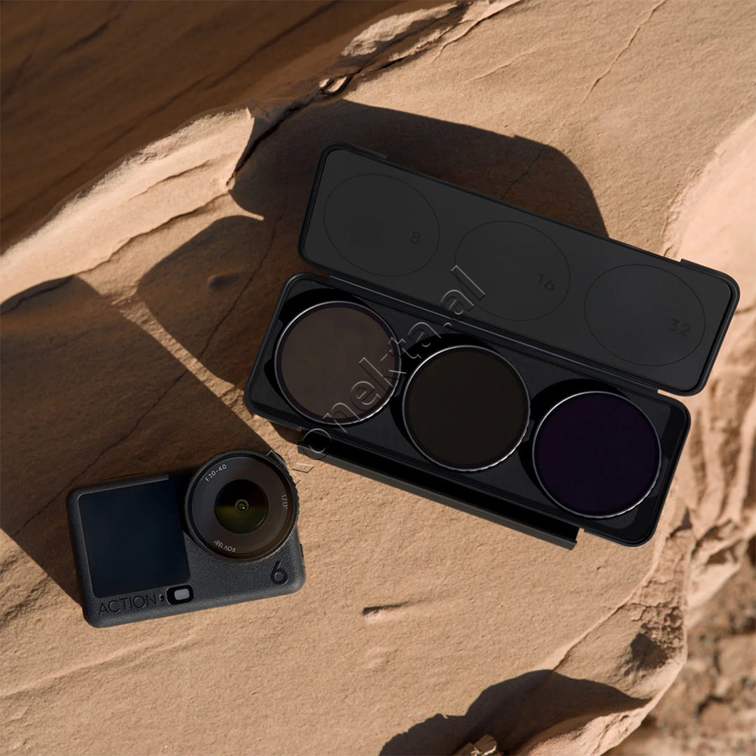 Set Filtrash ND8/ND16/ND32 DJI Osmo Action 6 ND Filter Set