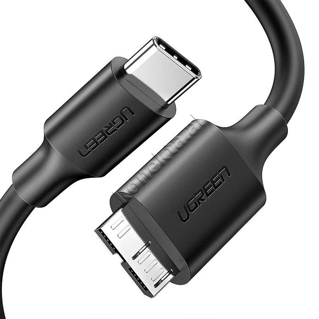 Kabell USB-C (M) Ne Micro USB-B (M) Ugreen 1m